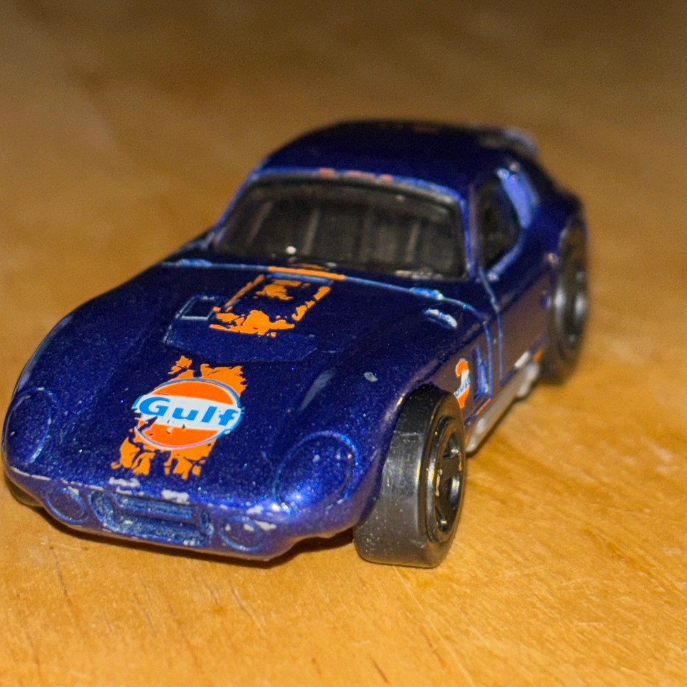 Hot Wheels Shelby Cobra Daytona Coupe Gulf Oil Blue Metallic K6138 2006 Mattel‎